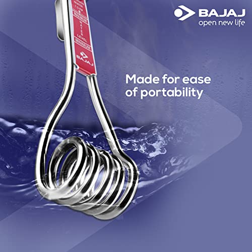 Bajaj Immersion Rod Water Heater 1500 Watts, Silver