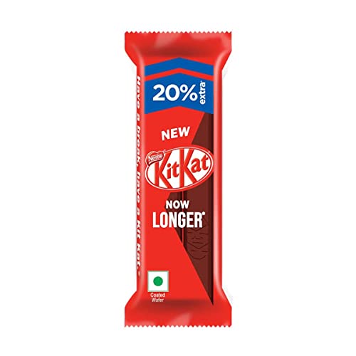 NESTLÉ KITKAT, 2 Finger Wafer Bar –18.5g, Pack of 30 Units, 555g