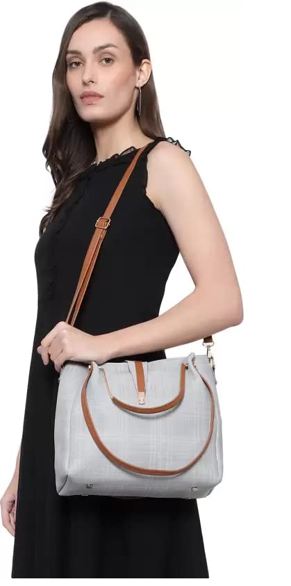 DANIEL CLARK Combo Handbags For Women (Grey) | Ladies Purse Handbag