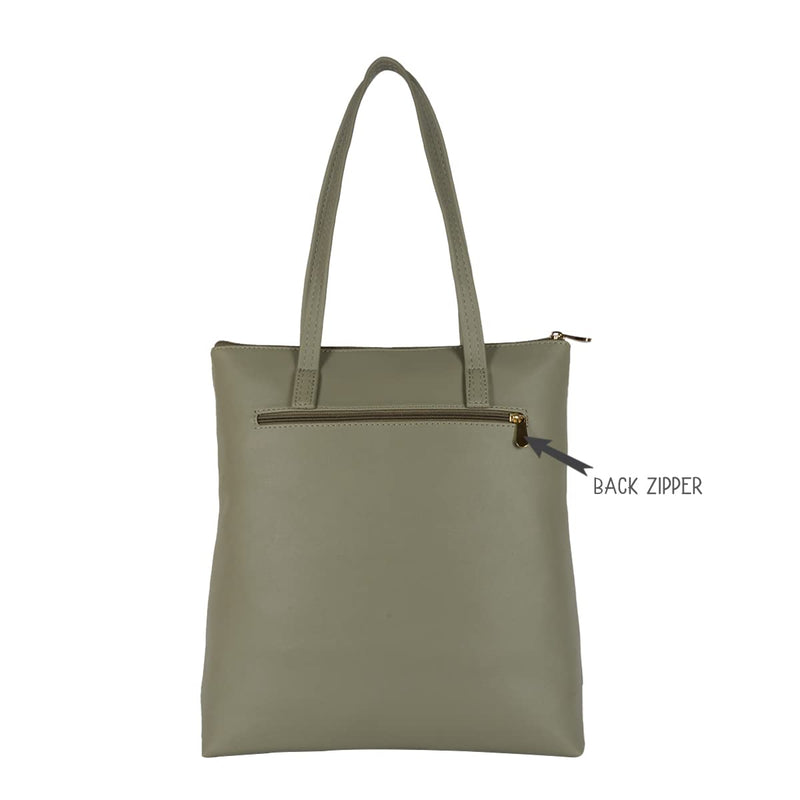 Baggit Women's Tote Handbag - Large (Green)