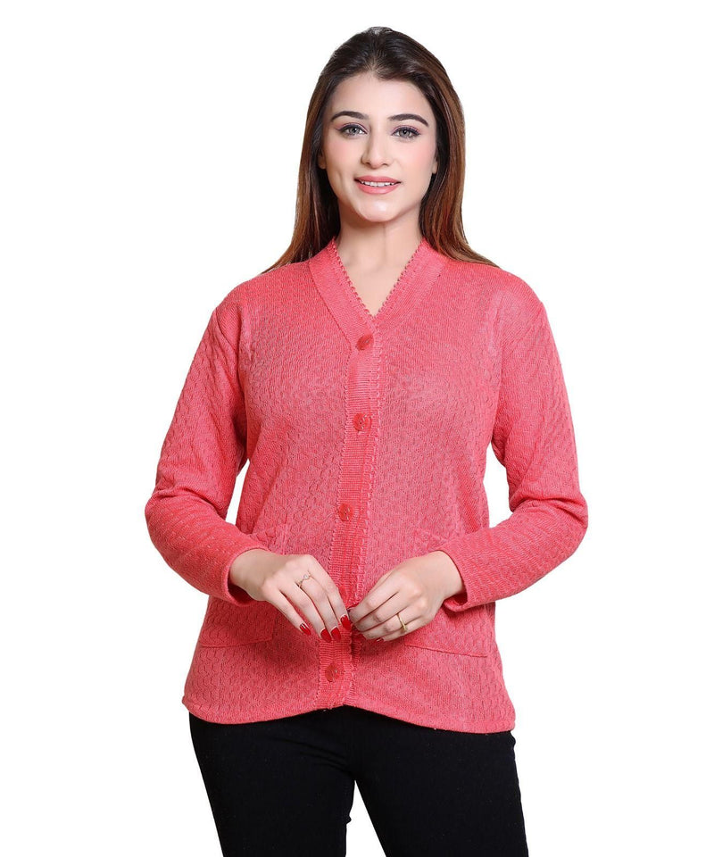 Women's Solid Wool Blend Sweater