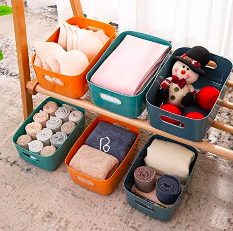 3 Pieces Multipurpose Plastic Storage Basket