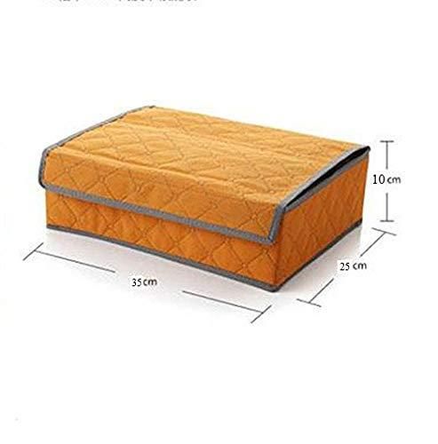 Cloth Organizer-16 Grid Bamboo Charcoal Storage Box