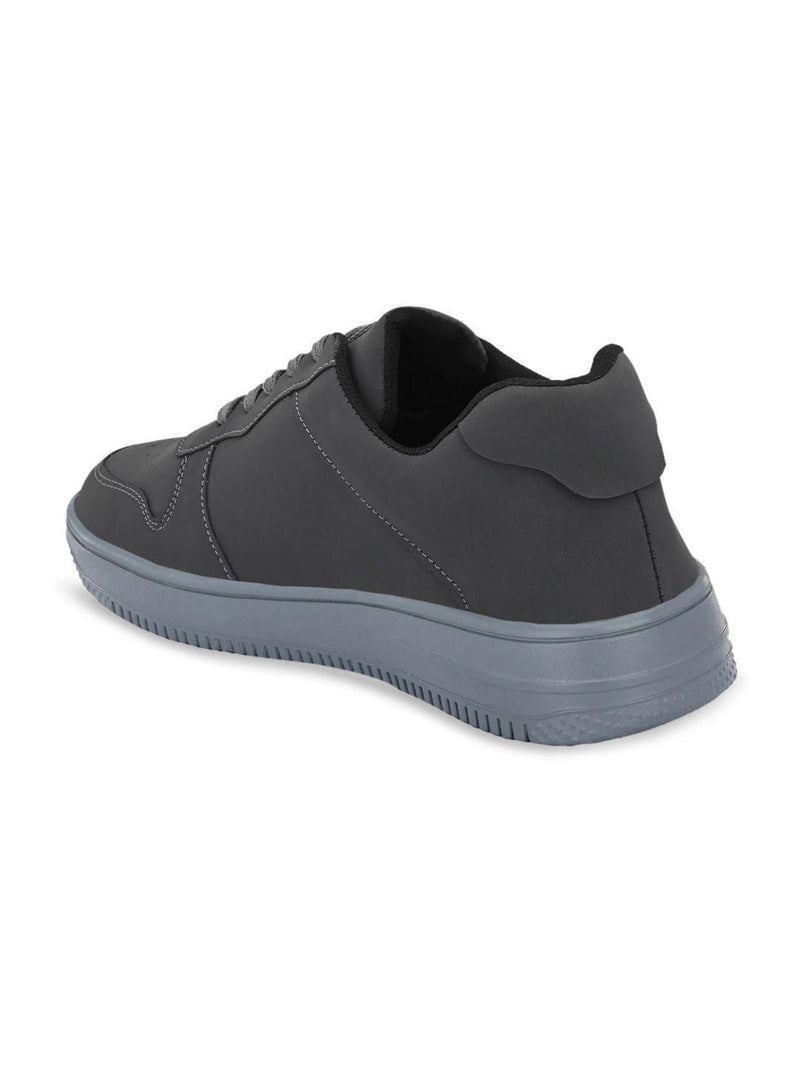 Vitegra Men's Grey Lace-up Shoes