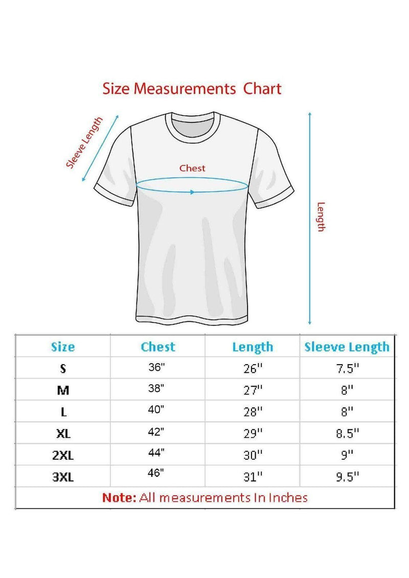 Men's Printed(23) Half Sleeves Round Neck Mens T-shirt