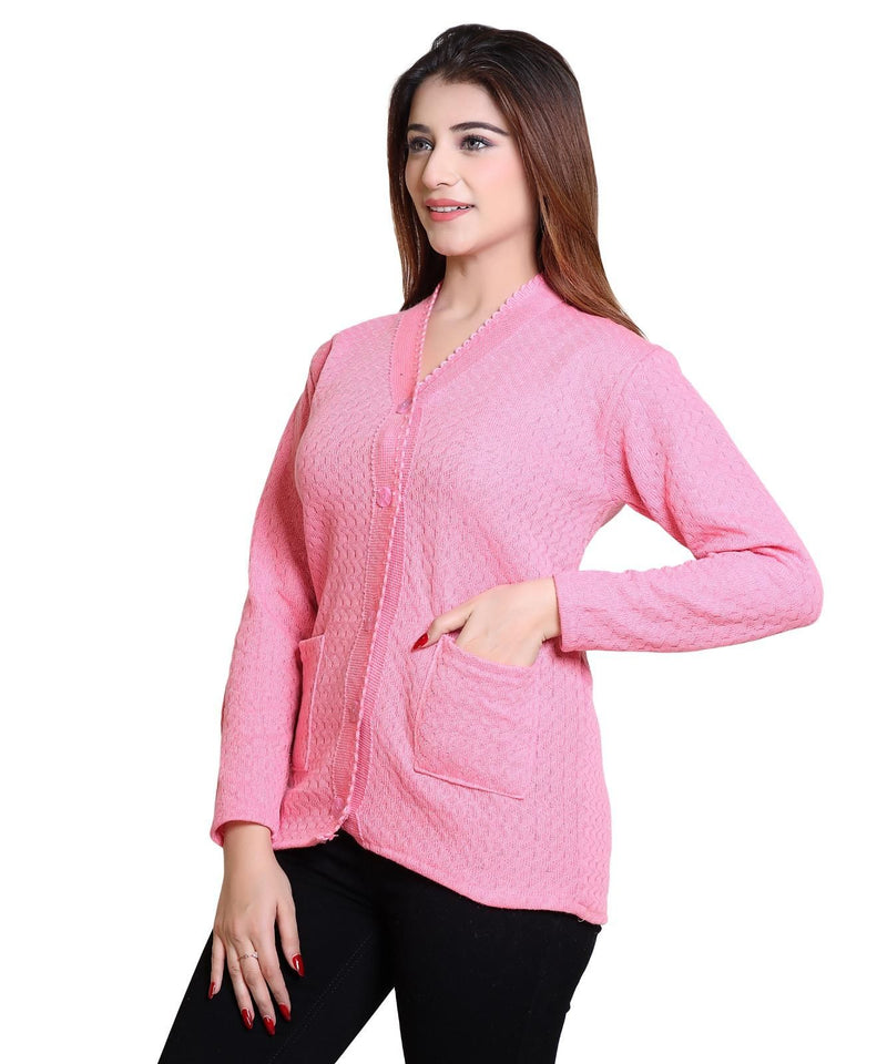 Women's Solid Winterwear Woolen Sweater