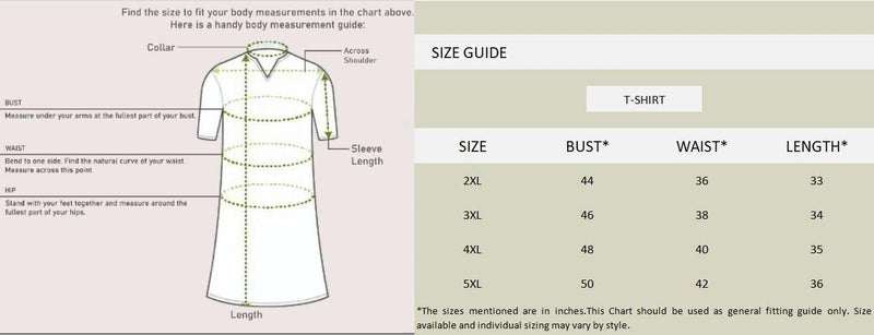 Plus Size Women's Poly Cotton Printed Long T-shirt