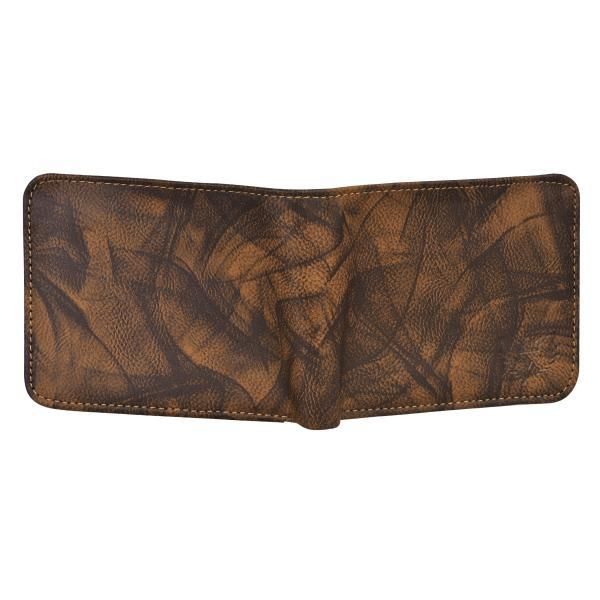 Lorenz Bi-fold Casual Brown Wallet For Men