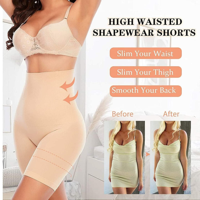 4-in-1 Quick Slim Tummy, Back, Thighs, Hips Body Shaper (Pack of 2