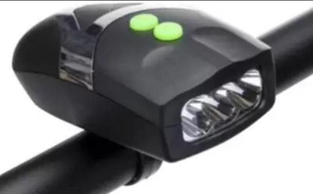 3 Cycle & Loud Horn Bell and 5 LED Bicycle Tail Light