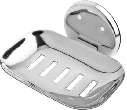Premium Stainless Steel Oval Soap Dish Soap Holder Pack of 4