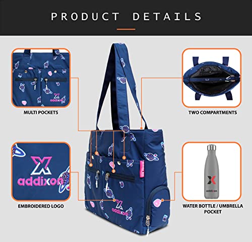 addixon Women Casual Shoulder Bag (Navy Blue)