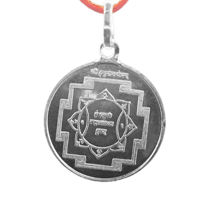 Vishaka Arts Panchmukhi Hanuman Yantra Pendant In Pure Silver 999 Blessed And Energized Locket