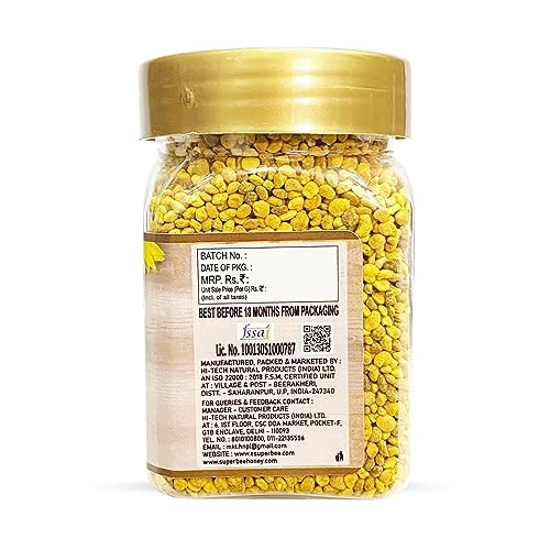 Super bee Pollen Granules,100 Grams, ( Pack of 1 )