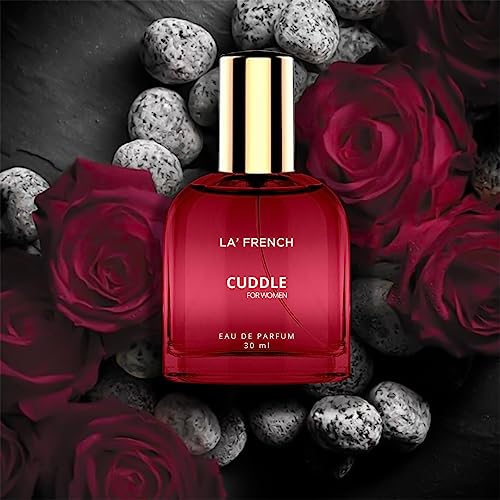 La French Cuddle Perfume Scent For WoWomen 30 ml | Premium Luxury Long Lasting Fragrance Spray | Eau De Parfum | Signature Scent | Date night fragrance | Body Spray for Women | Ideal gift for WoWomen