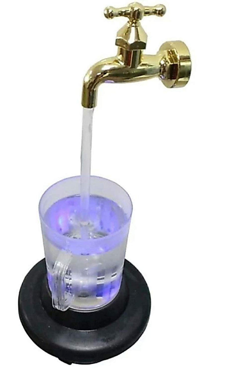 MAKE A WISH ® Amazing Magical Tap Faucet Mug Water Fountain Decorative Showpiece (32 cm, Multicolour)