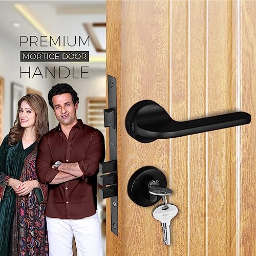 Premium Mortise Handle Door Lock Set for Home Main Door Cylinder Body and 3  Key