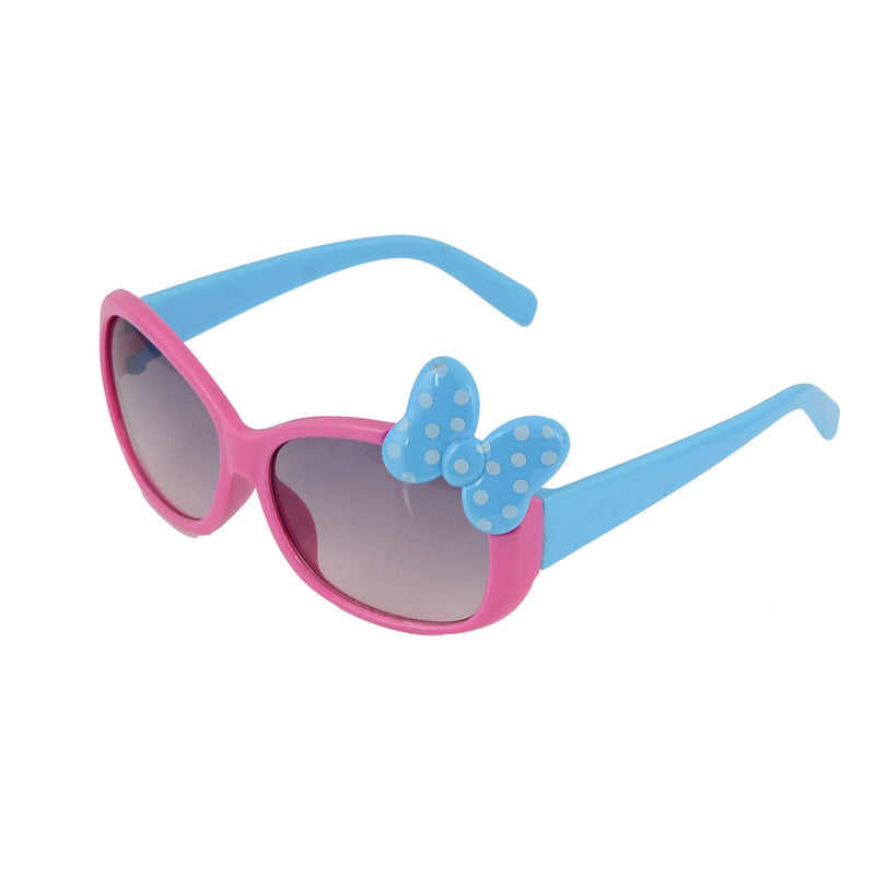 SHOP FRENZY UV Protected Kids Boys Girls Sunglasses for Age 3 to 10 (Pink)