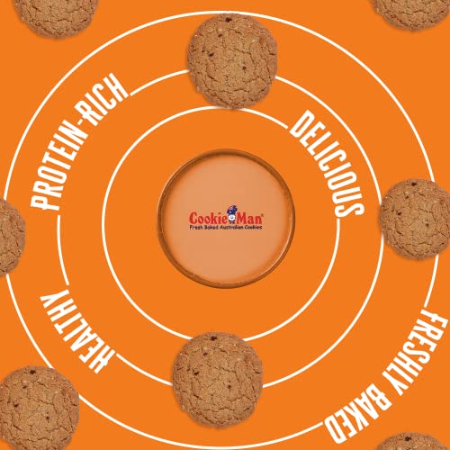 Cookieman Sugar Free Multigrain Protein Cookies - 200g | Healthy Cookies with Wheat, Ragi, Millets and Whey Protein | Healthy Snacking Alternative to Biscuits.