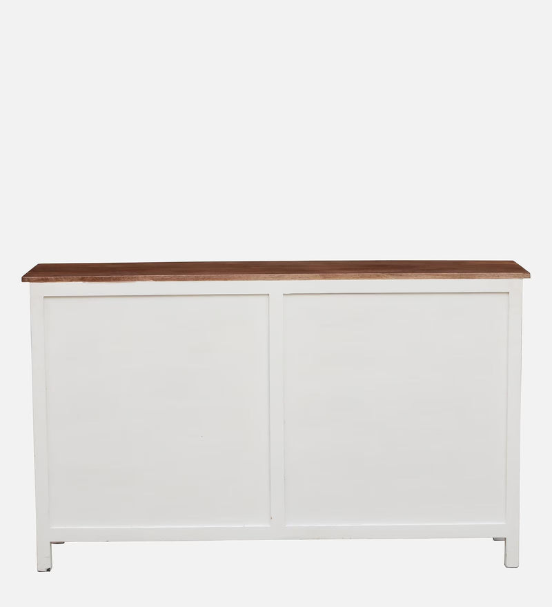 Woodefly Solid Sheesham Wood Sideboard for Living Room | Elegant Simplicity Wooden Sideboard for Home Organization with Drawer & Doors Storage (Standard (Between 20-40 in Width, 30-40 in Height))