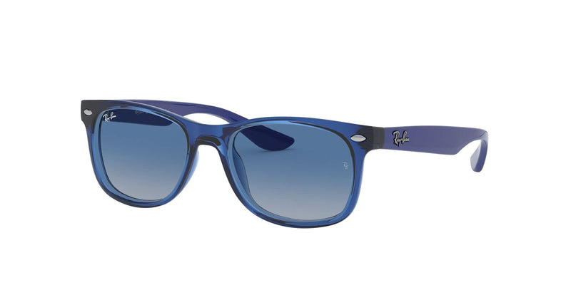 Ray-Ban Kids Gradient Blue Lens Square Sunglasses - 0RJ9052S70624L48