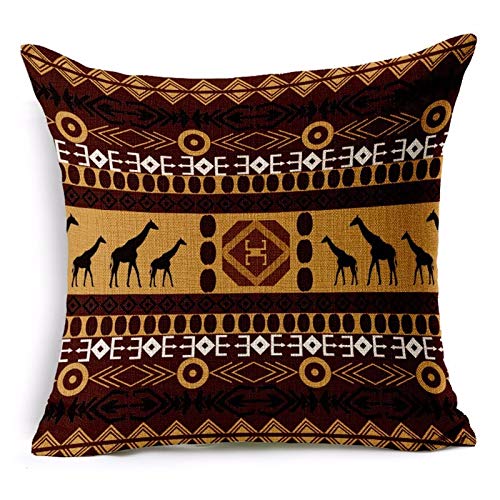 AEROHAVEN Decorative Hand Made Jute 150TC Throw/Pillow Cushion Covers (Multicolour, 12 x 12 inches) -Set of 5