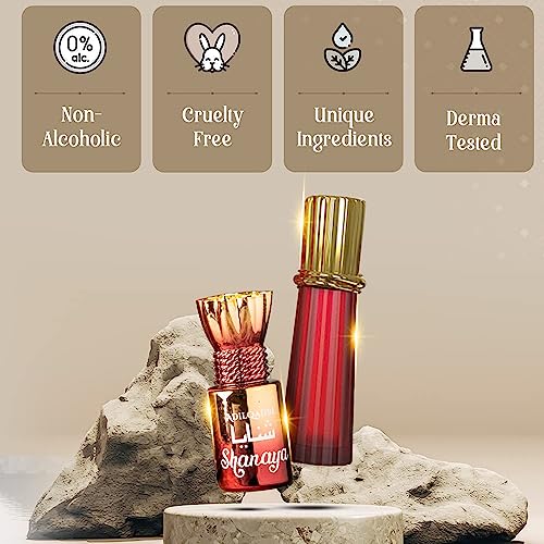 Adilqadri Shanaya Luxury Unisex 100% Alcohol Free Long Lasting Attar Perfume (12 ML)