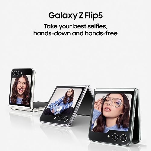 Samsung Galaxy Z Flip5 5G (Lavender, 8GB RAM, 256GB Storage)