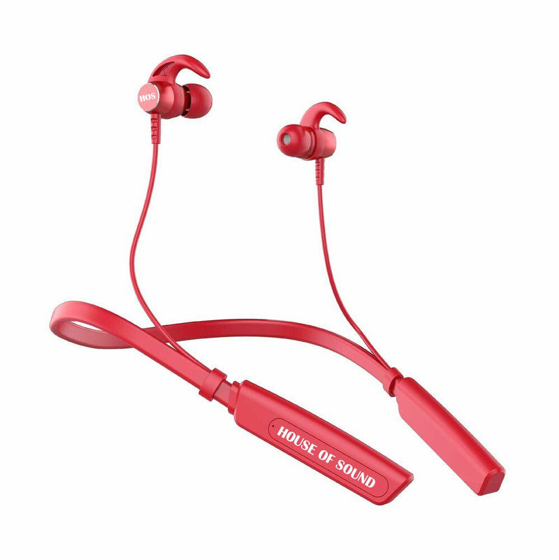 Bluetooth Headset  (Red, In the Ear)