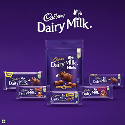 Cadbury Dairy Milk Chocolate Home Treats, 119 g