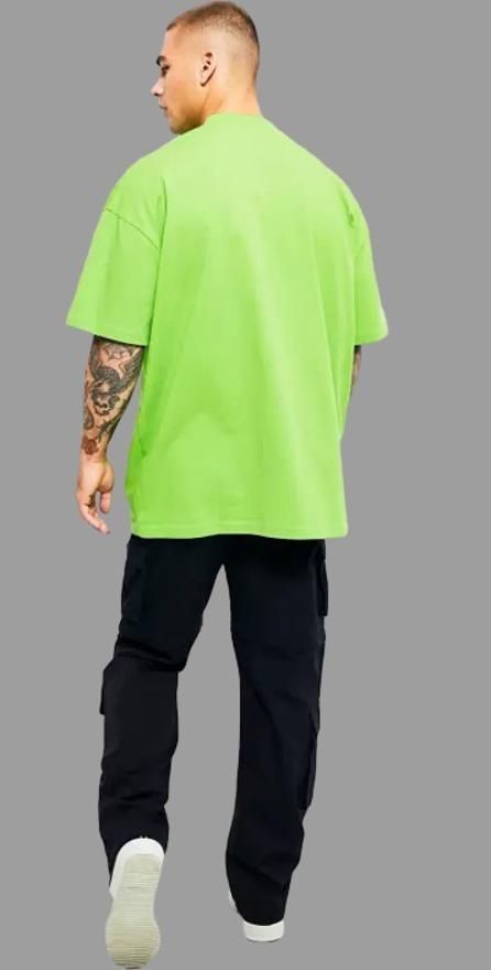 Men's Printed Loose Fit Half Sleeve T-shirt