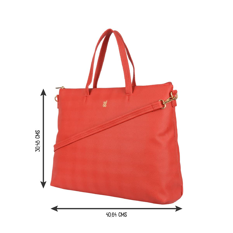 Baggit Women's Laptop Bag - Large (Red)