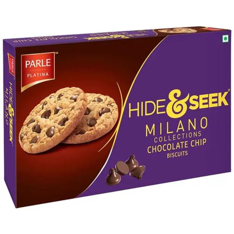 Parle Hide & Seek Milano Chocolate Chip Biscuits, 150g