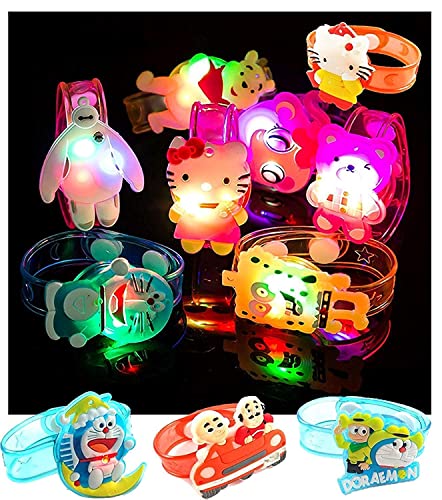 NGEL Cartoon Print LED Light Rakhi Bracelet for Girls and Boys (Multicolour, 4)