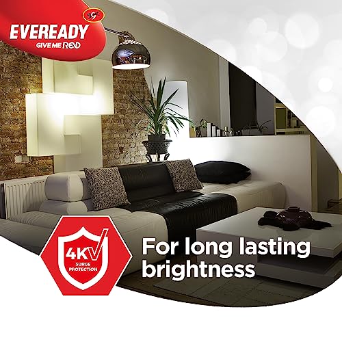 Eveready 9W B22D LED Cool White Bulb, Pack of 10 (8901691018034)