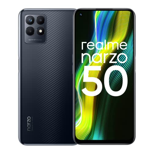 Realme narzo 50 (Speed Black, 6GB RAM+128GB Storage) Helio G96 Processor | 50MP AI Triple Camera | 120Hz Ultra Smooth Display