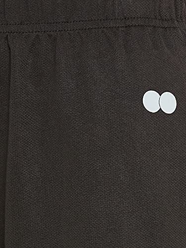 Clovia Women's Polyester Activewear Sports Shorts (AB0056P13_Black_XXL)