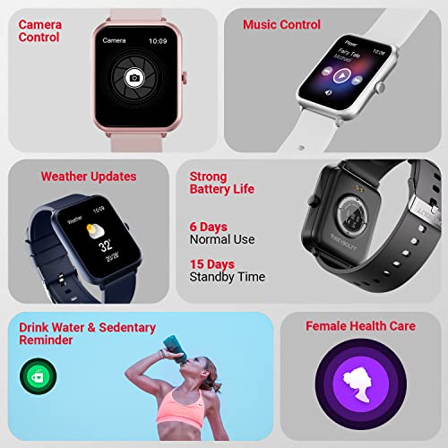 Fire-Boltt Ninja Call Pro Plus 1.83" Smart Watch with Bluetooth Calling, AI Voice Assistance, 100 Sports Modes IP67 Rating, 240 * 280 Pixel High Resolution