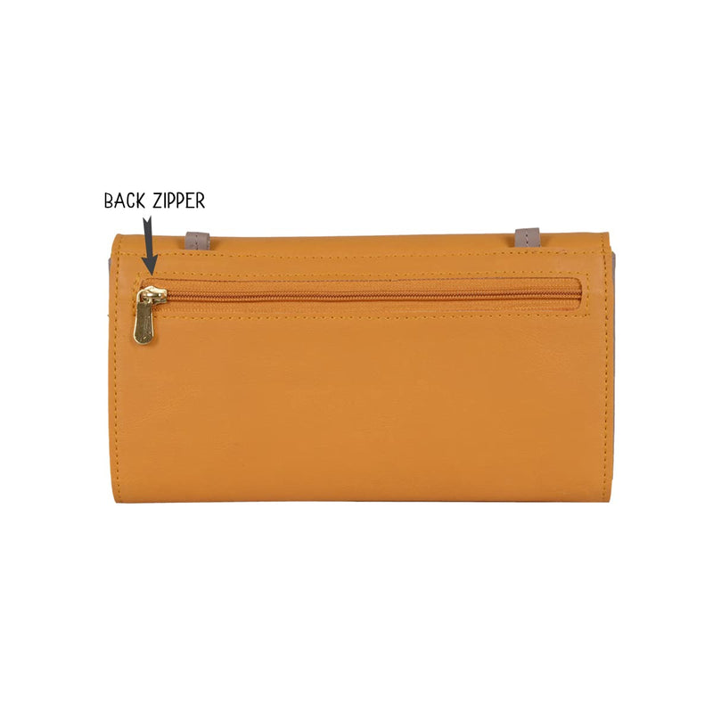 Baggit Women's Harmonium Wallet - Large (Yellow)