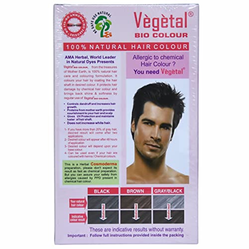 Vegetal Bio Colour, Soft Black, 50g