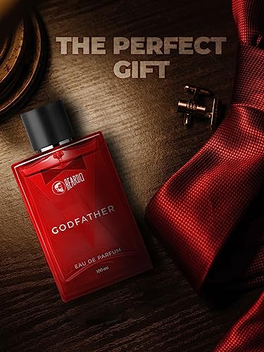 Beardo Godfather Perfume for Men, 100ml | Aromatic, Spicy Perfume for Men Long Lasting | Date night fragrance, Body Spray for Men, Ideal gift for men