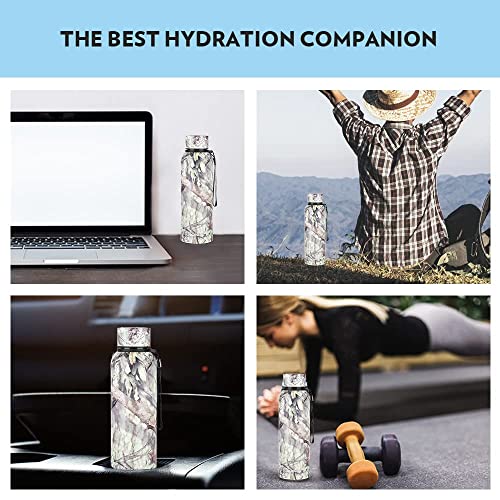 Borosil Hydra Trek Slate Steel Water Bottle, Stainless Steel Water Bottles, Double Wall Vacuum Insulated Flask Bottles, 700 ml