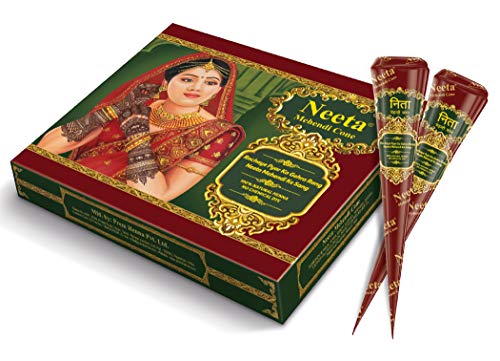 Mehandi Cone 12 Piece Mehendi Cone For Hand Designing