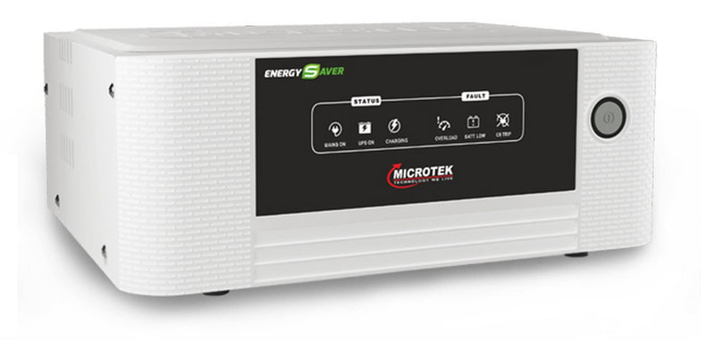 Microtek Energy Saver 825 Pure Sine Wave 715VA/12V Inverter, Support 1 Battery with 2 Year Warranty for Home, Office & Shops