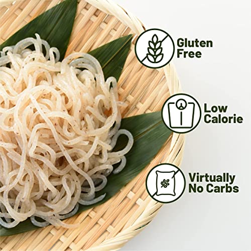 Urban Platter Shirataki Noodles, 270g [Keto-friendly; Low-Carb, Fat-free, Gluten-free; Ultra-low Calorie Konjac Miracle Noodles]