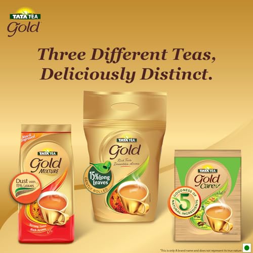 Tata Tea Gold |Premium Assam teas with Gently  Rolled Aromatic Long Leaves | Rich & Aromatic Chai |Black Tea | 1 kg