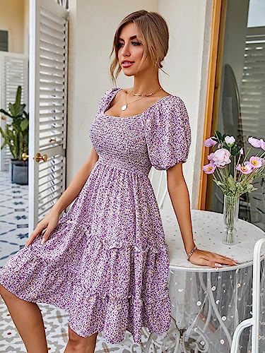 Lymio Dresses for Women || Western Dresses for Women || Dress for Women || Dresses (D-659) (S) Purple