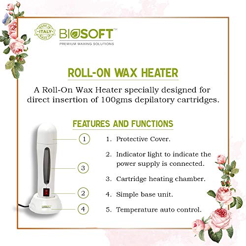 Biosoft Roll On Wax Heater (White)