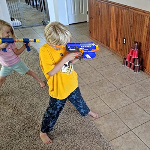 Toy Imagine™ Blaze Storm Hot Fire Dart Gun Toy for Target Shooting | Fun Battle Action Indoor & Outdoor Game | Birthday Gift for Boys & Girls | Long Range, 10 Suction Dart Bullets, 8+ Years.