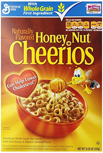 General Mills Honey Nut Cheerios, 347 g